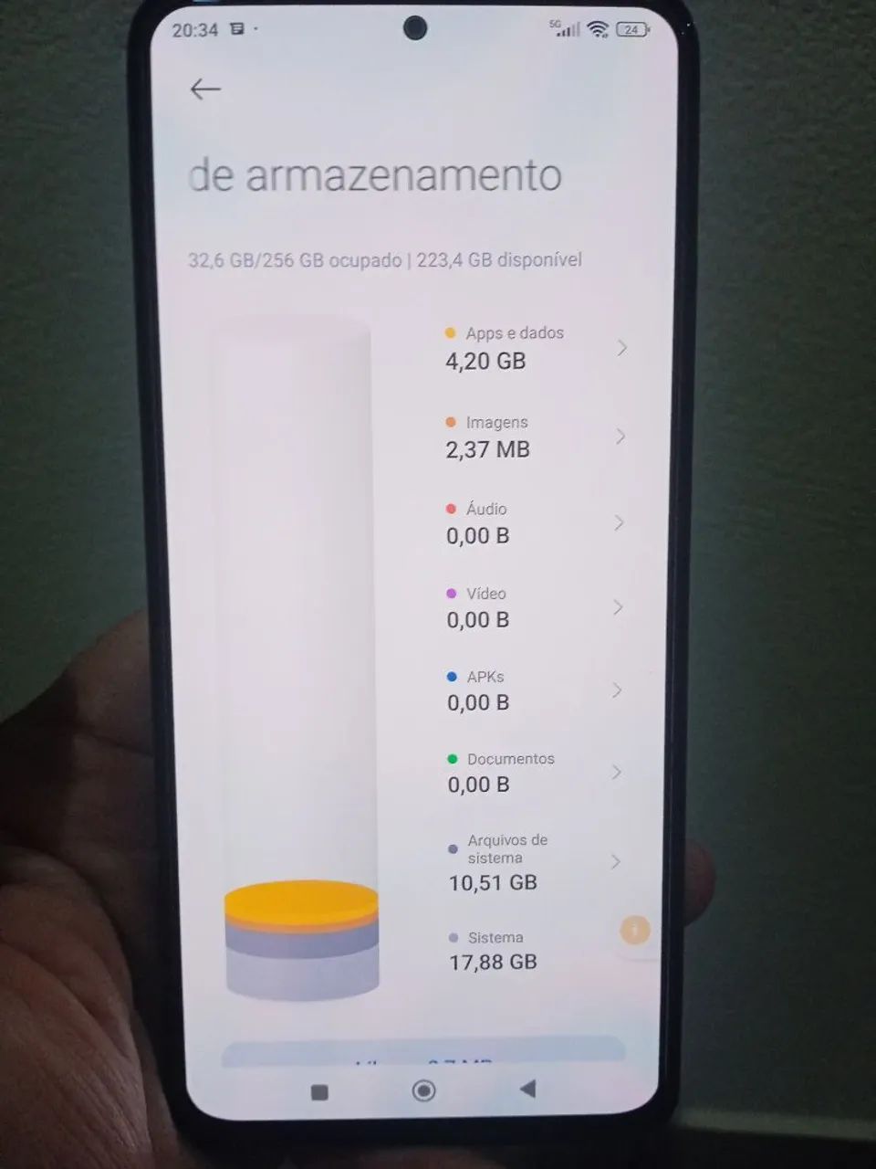 Poco X4 Pro 5g 256gb 8gb memória  - Foto 5