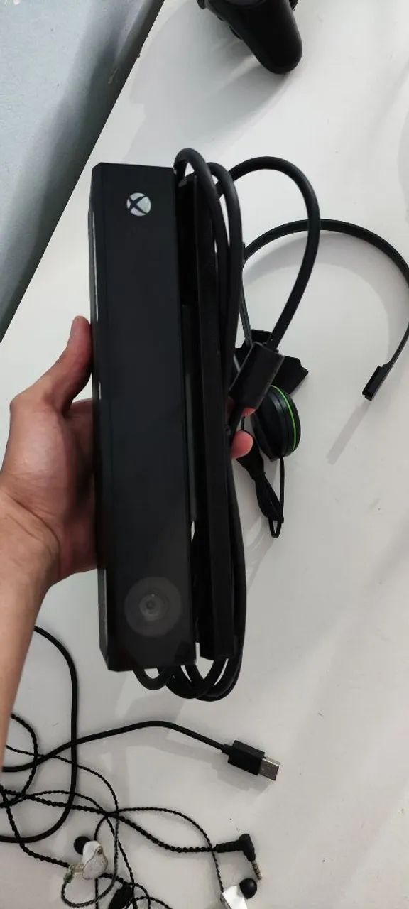Kinect Xbox One Fat Com Headset De chat Original Xbox - Foto 2