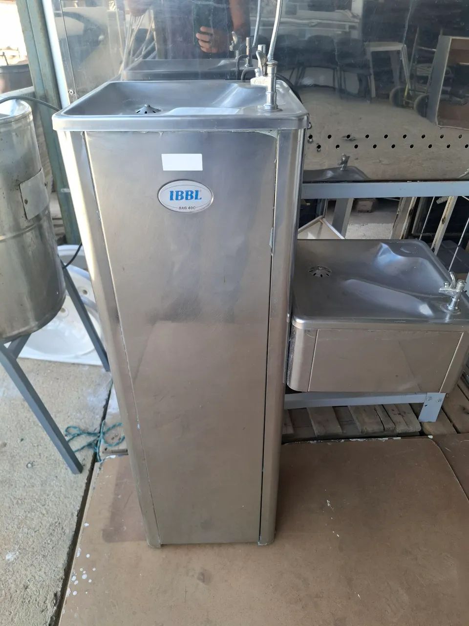 Bebedouro duplo ibbl inox