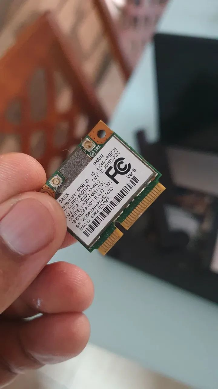 Placa de Wifi notebook