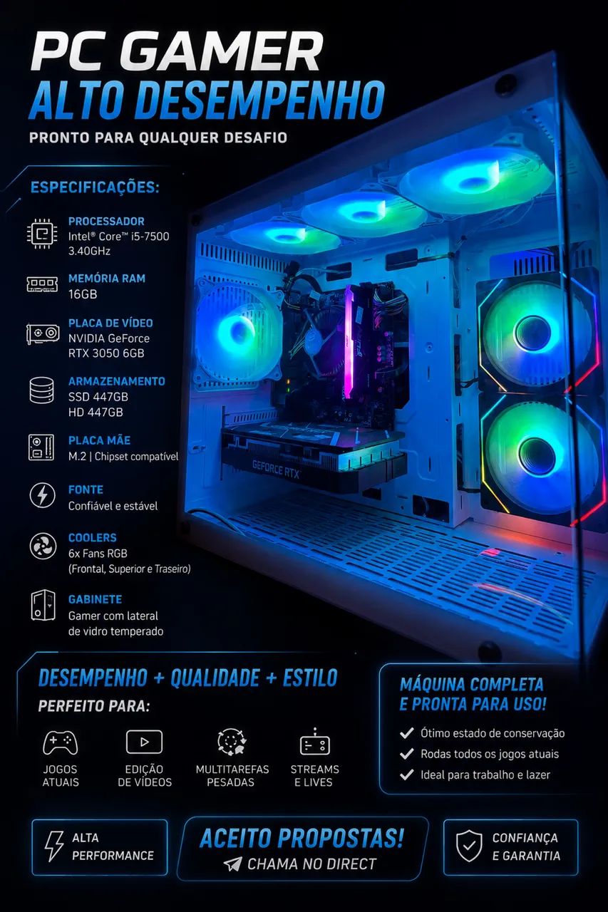 Pc Gamer Completo  - Foto 4