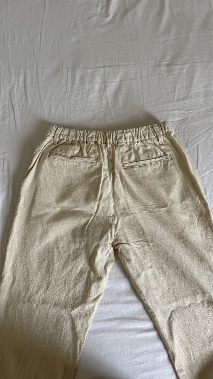 Calça relaxed Oxford algodão Renner  - Foto 5