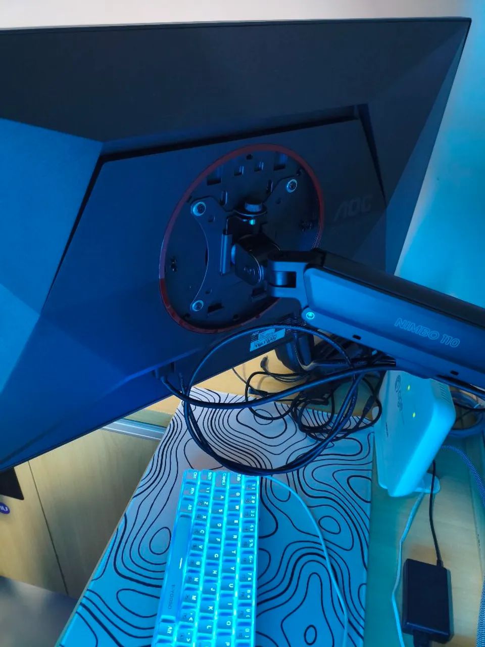 Monitor Gamer Aoc Agon Quad 27" 180hz - Foto 2