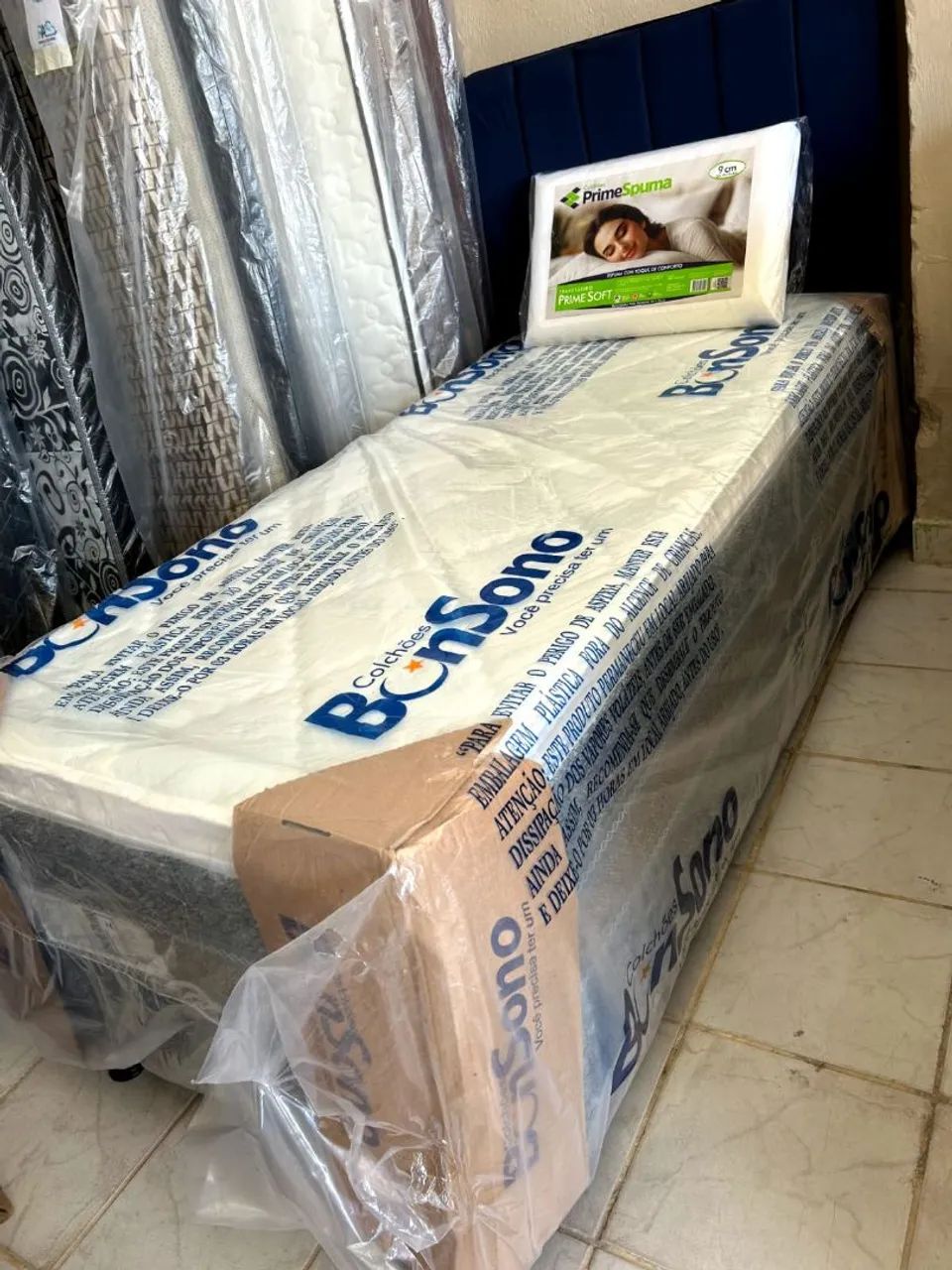 Cama Box Solteiro 