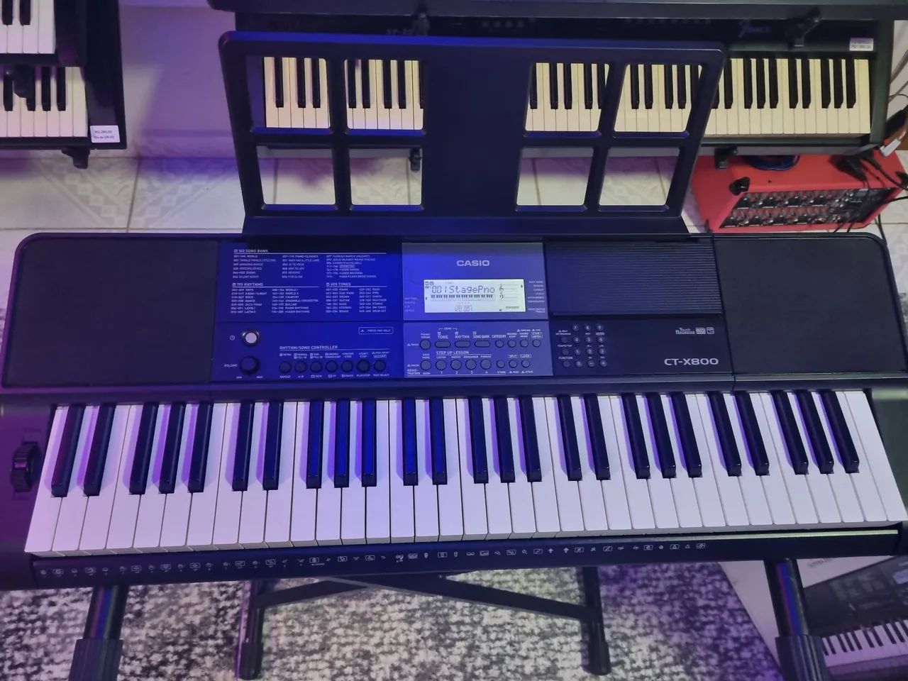 Teclado Casio CT-X800  - Foto 4