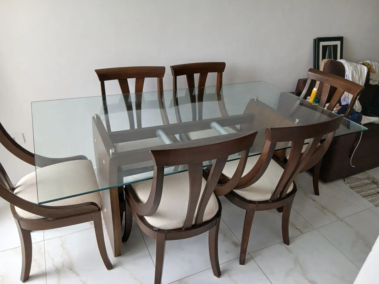 Mesa com Seis Cadeiras da JACAR  - Foto 3