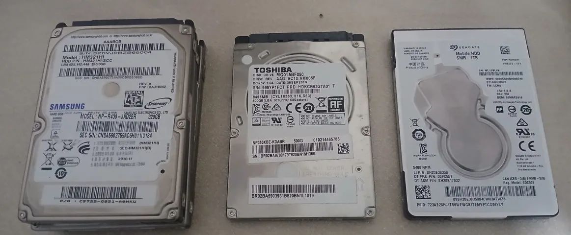 06 Hds de Notebook 100% - Foto 2