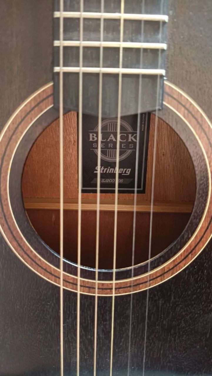 Violão Strinberg SJ200 com upgrades e bag - Foto 3