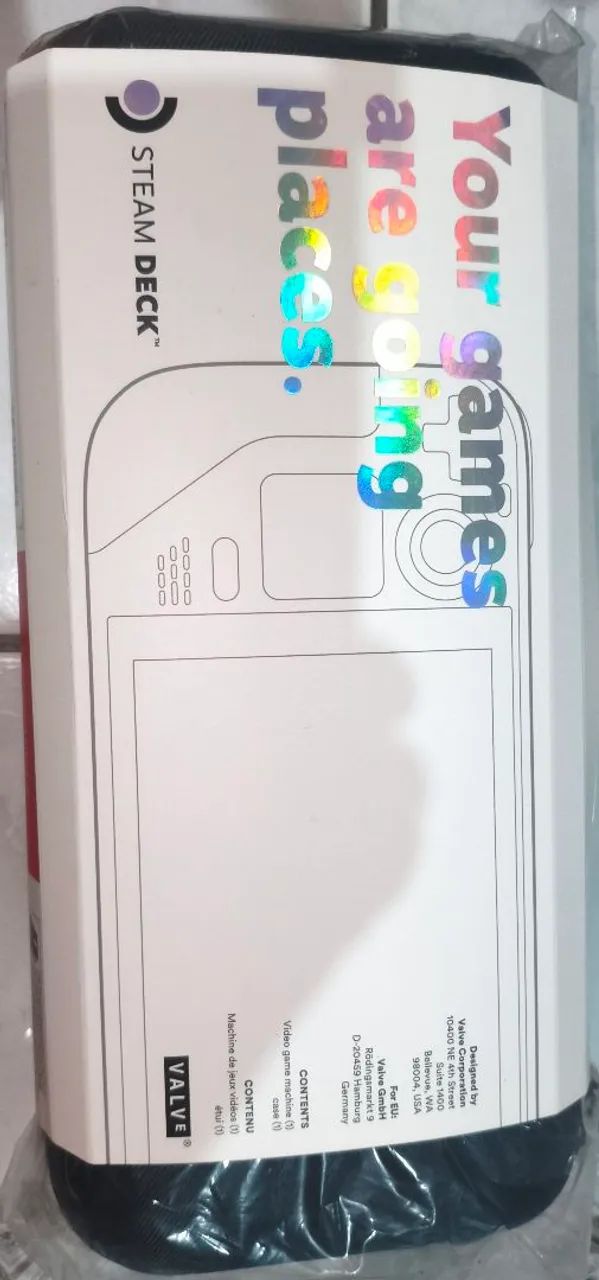 SteamDeck LCD +acessorios+ssd 2TB nvme - Foto 3