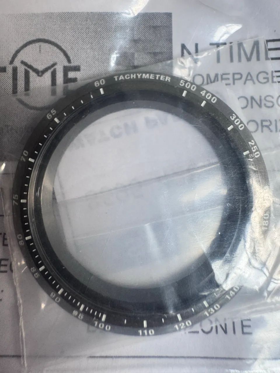 Bezel para Seiko speedtimer 39mm novo