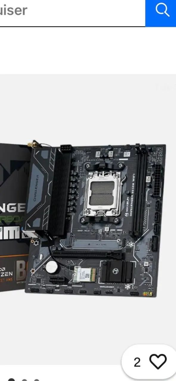 PLACA MAE AM5 + PROCESSADOR AM5
