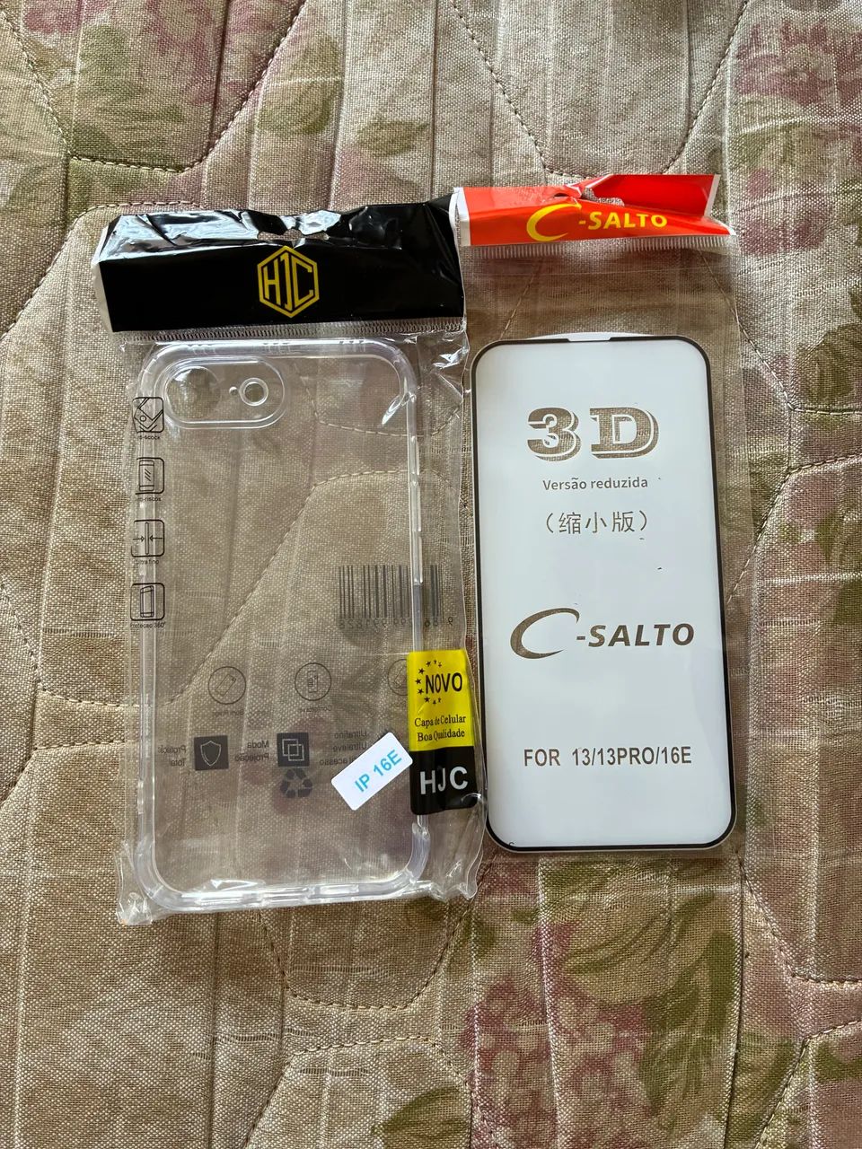 Capinha + pelicula Iphoe 16 E 