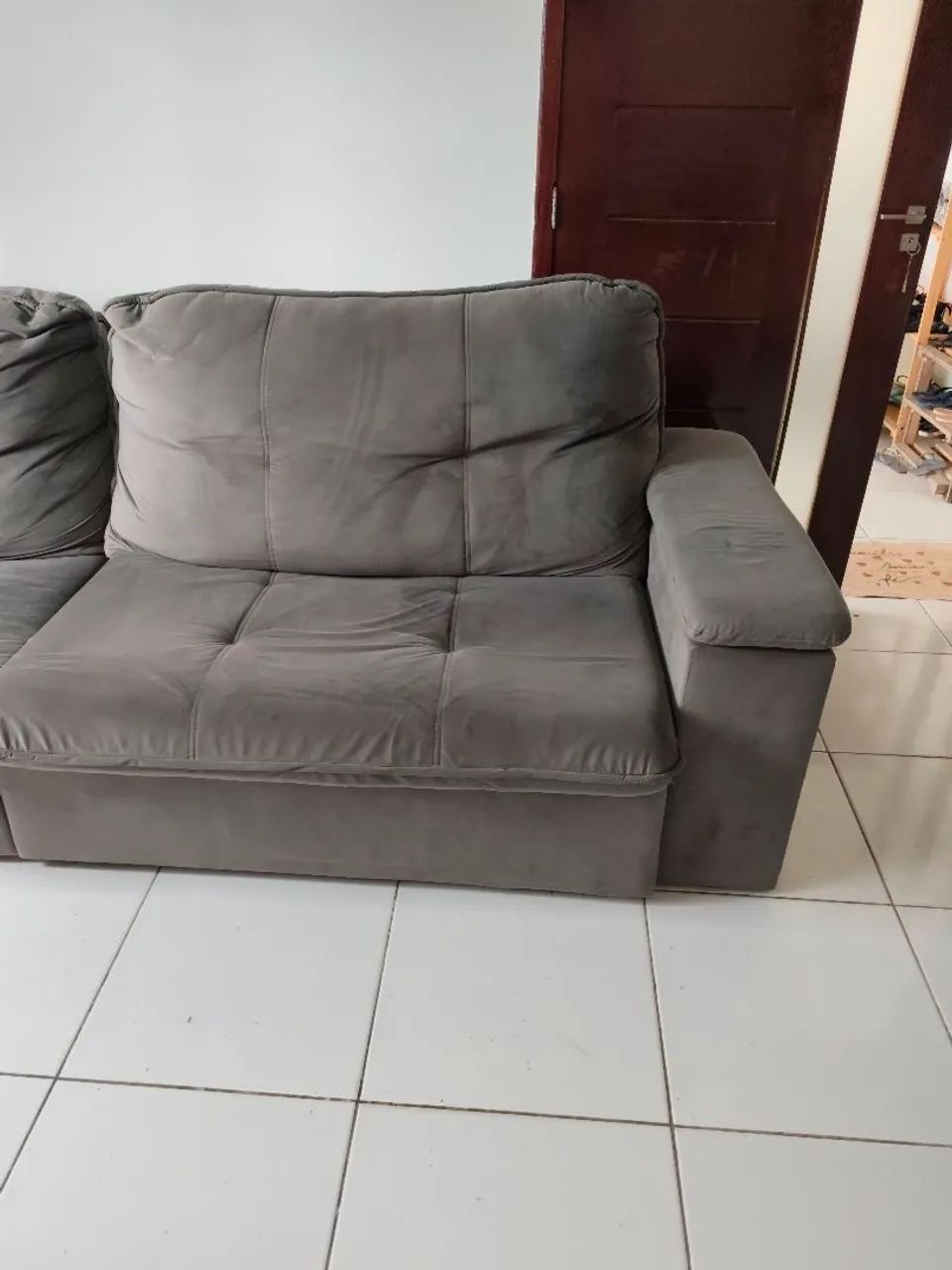 Sofa com extensão  - Foto 2