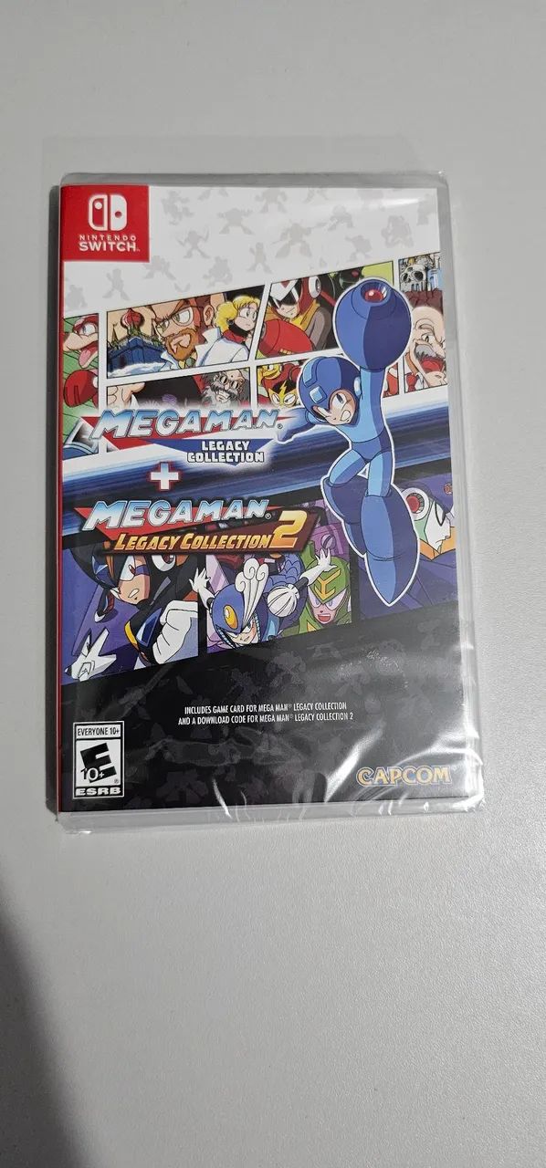 Mega man collection 1+2 switch lacrado