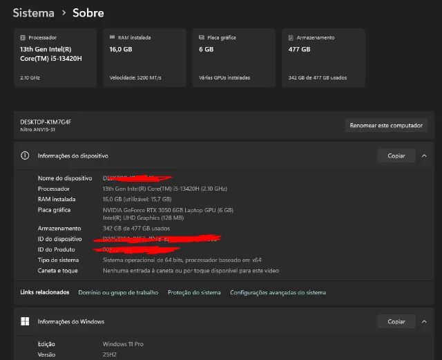 Notebook Gamer Nitro V15 - Foto 2
