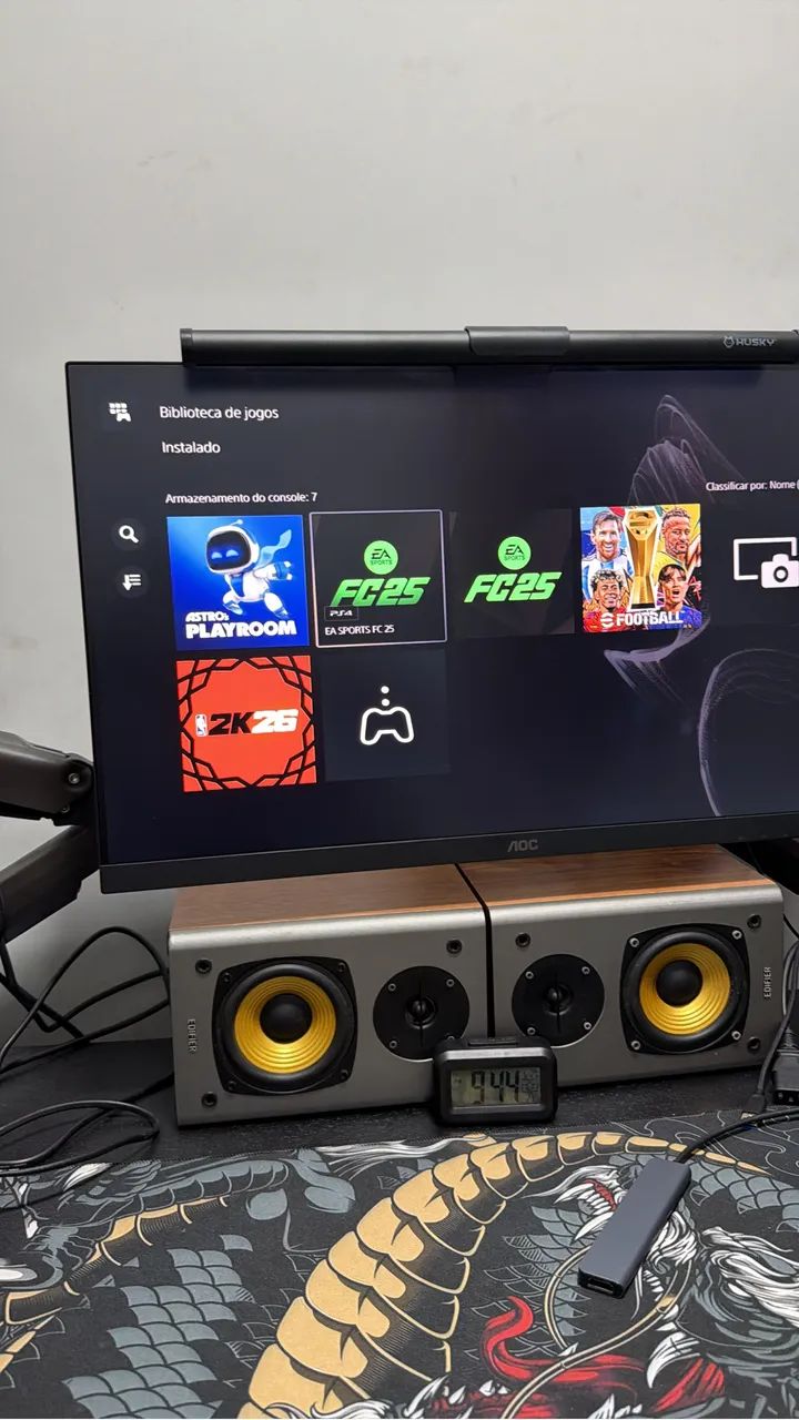 Monitor Acer AGON 27 Polegadas 200Hz na caixa