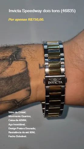 Invicta Speedway dois tons (46835) - Foto 3