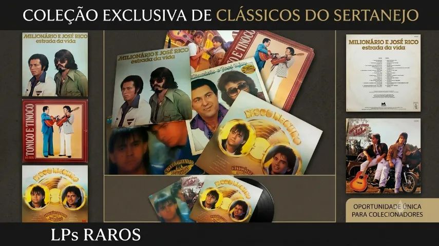 6 LPs sertanejos