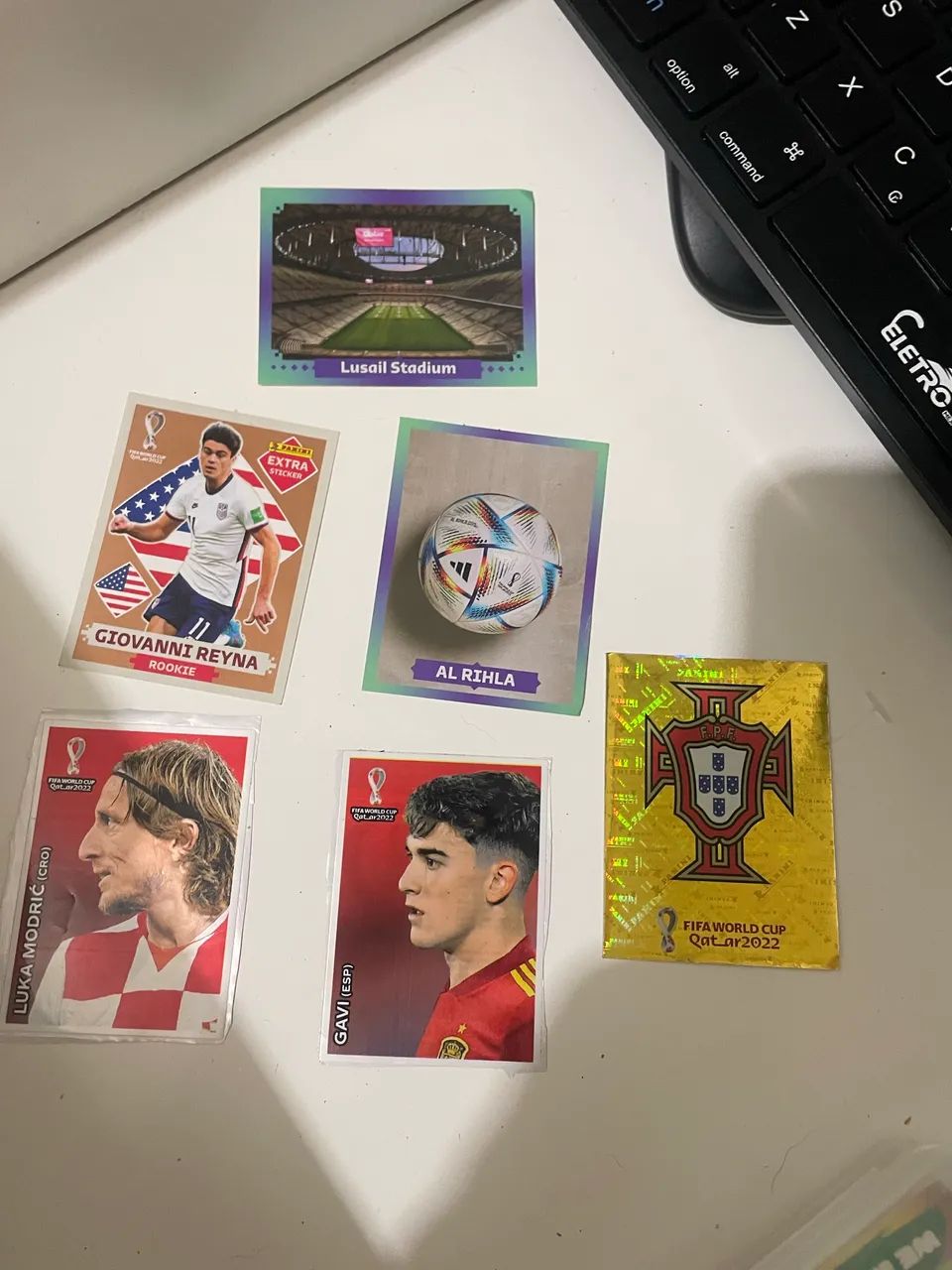 Figurinha copa 2022