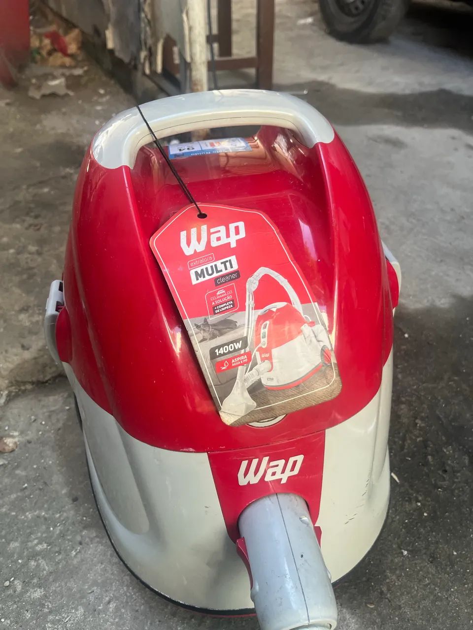 Aspirador de pó  e extratora 