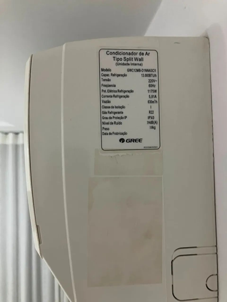 Vendo Ar Condicionado Split Gree 13000 BTUS - Foto 2