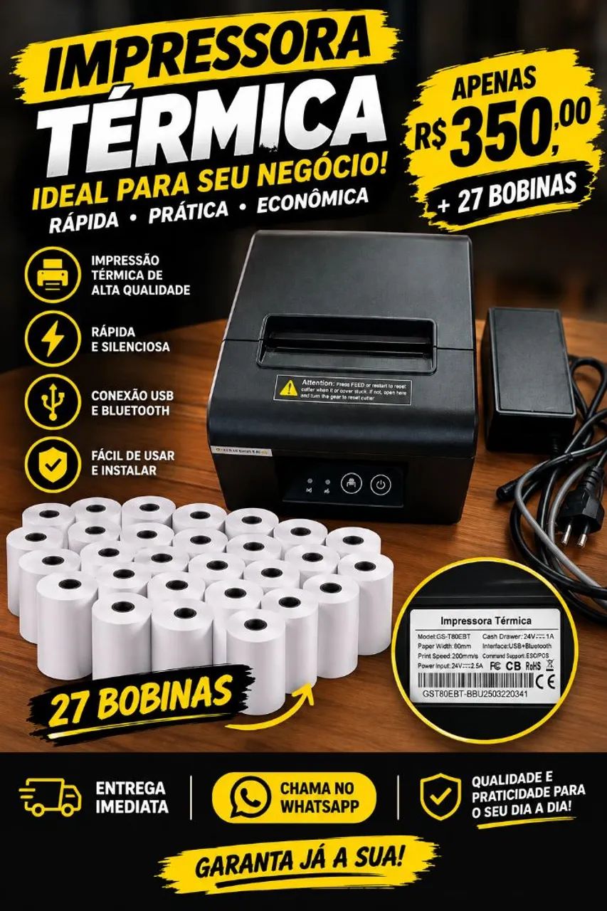 Impressora térmica 