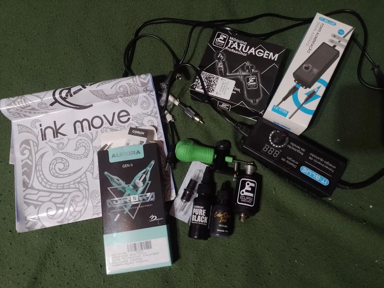 KIT TATTOO E PIERCING ( REALENGO)