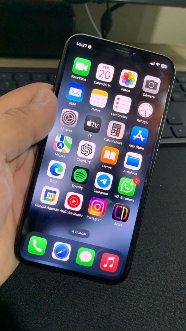 IPHONE X 256GB ZERO NA CAIXA - Foto 2