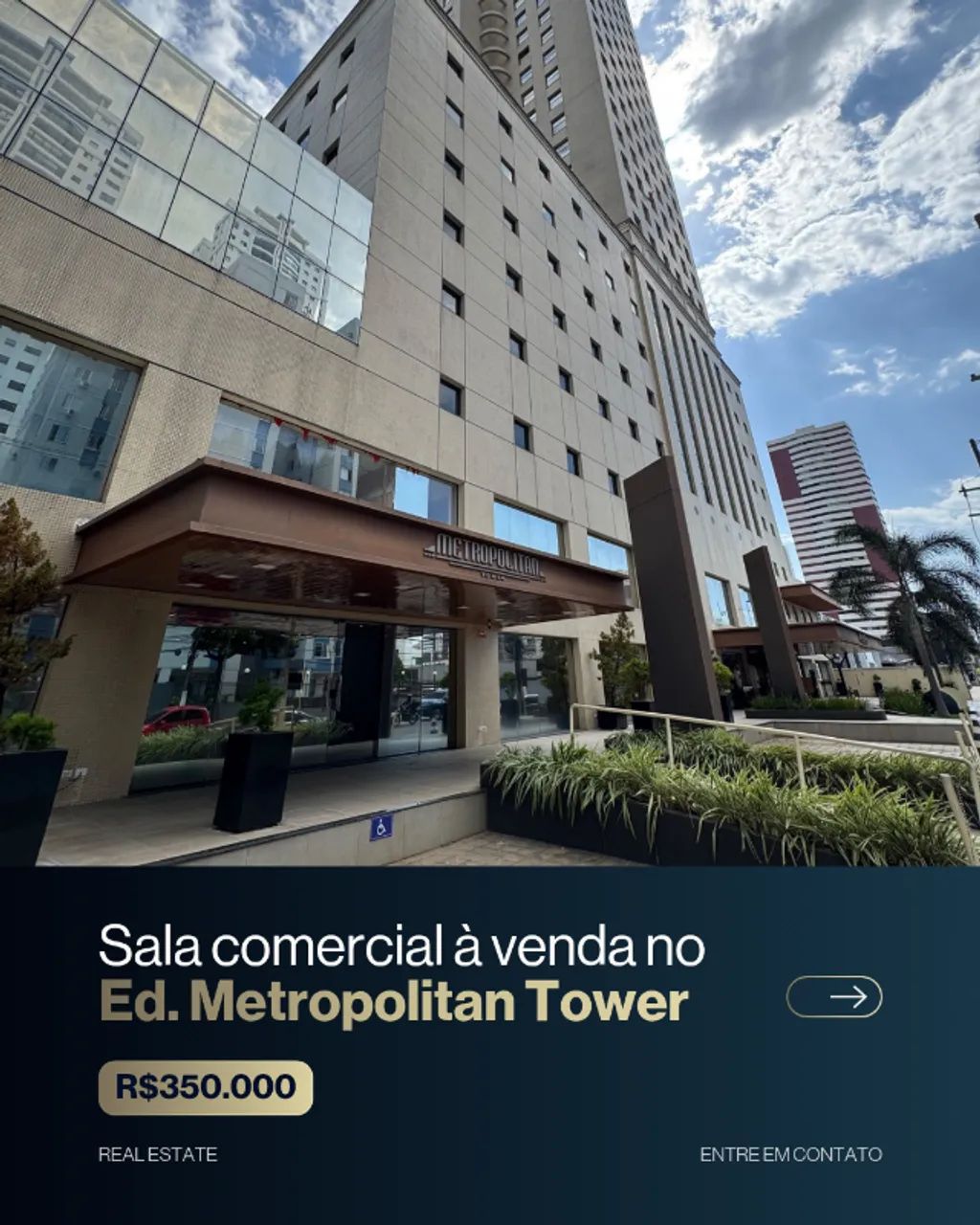 Sala Comercial à venda | Ed. Metropolitan Tower