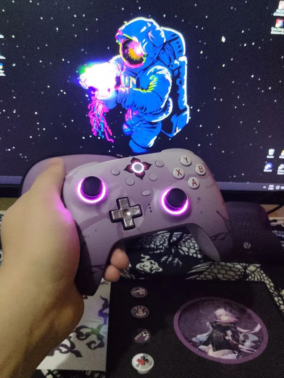 Controle 8bitdo Honkai edition - Foto 4