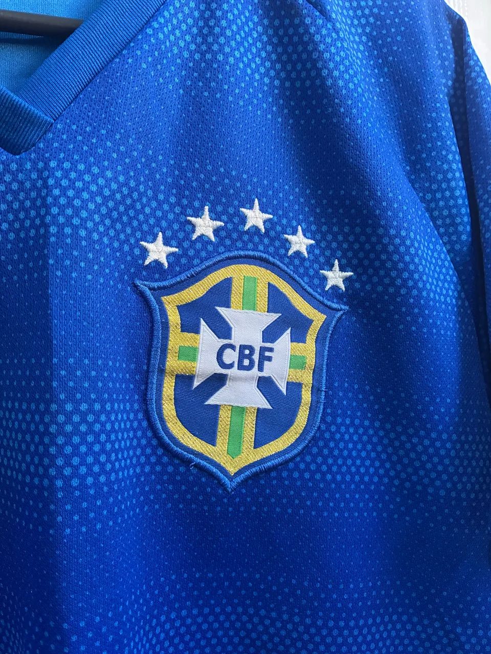 Camisa Seleção Brasileira 2014 away  Azul  - Foto 2