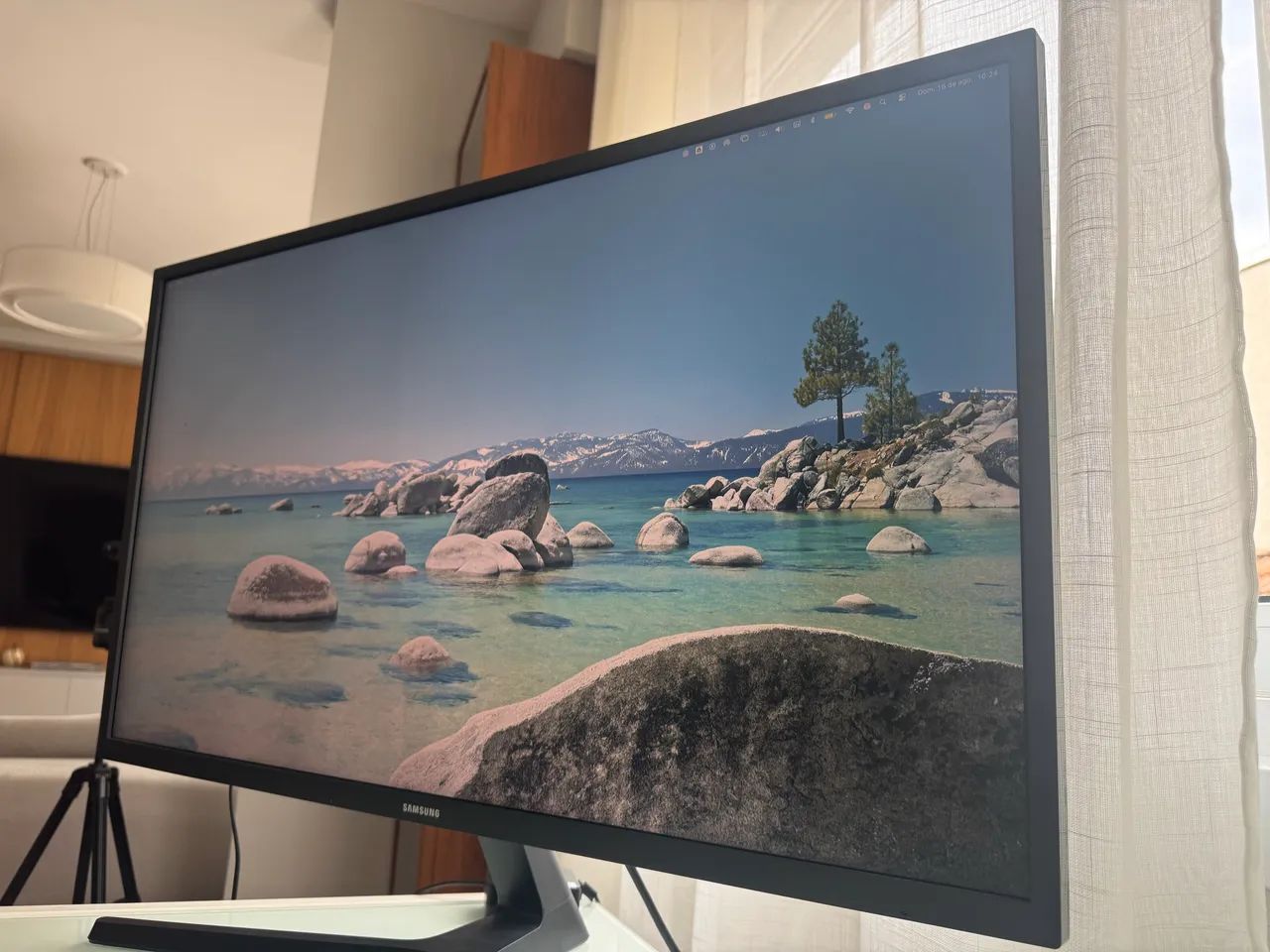 Monitor Samsung 32 Polegadas 4k UJ59 - Foto 2