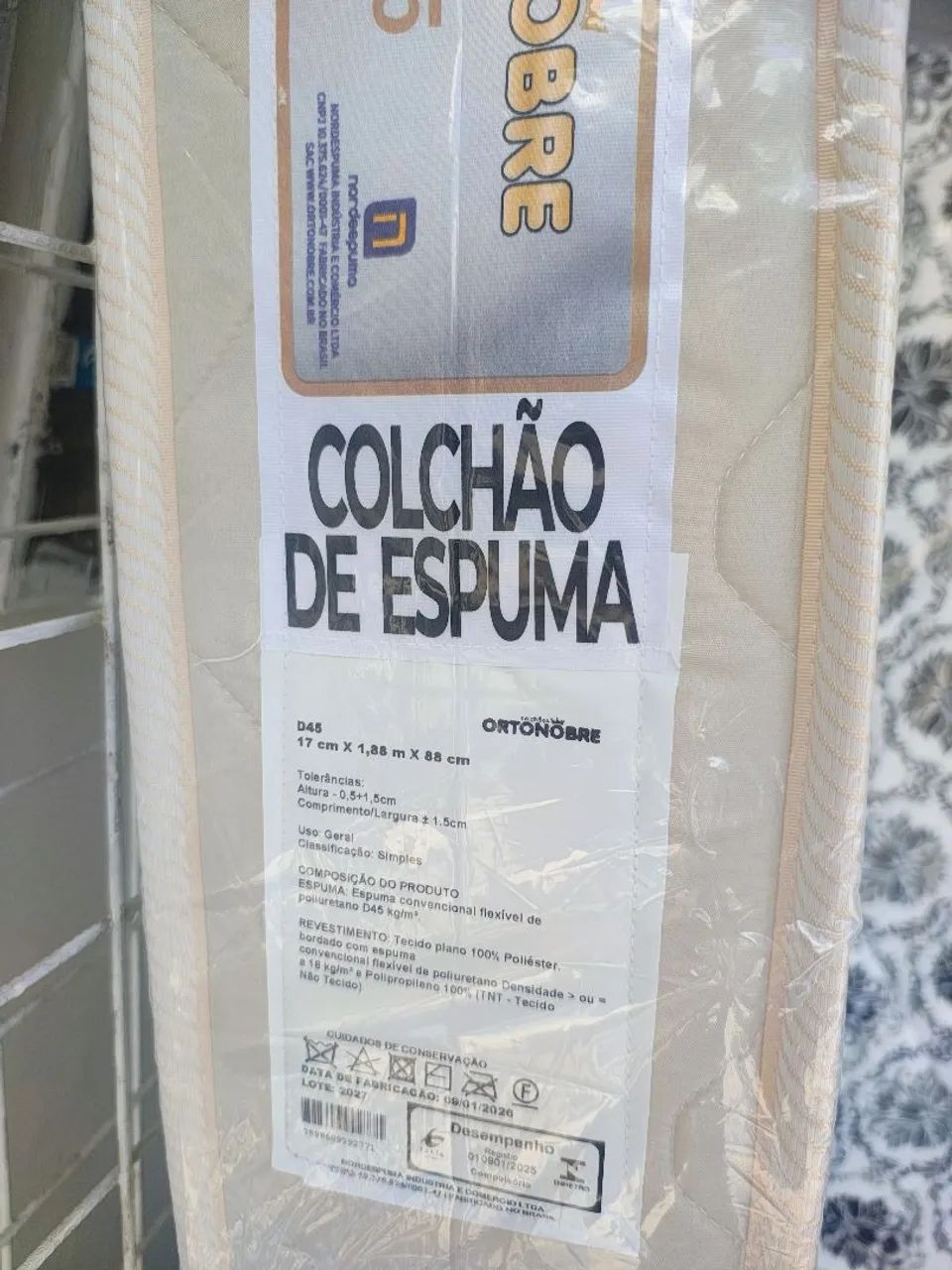 Colchão D45 de solteirão 17 cm - Foto 2