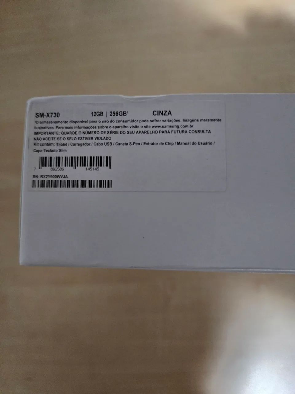 Tablet Galaxy Tab S11 Novo nunca usado, com garantia e nota fiscal