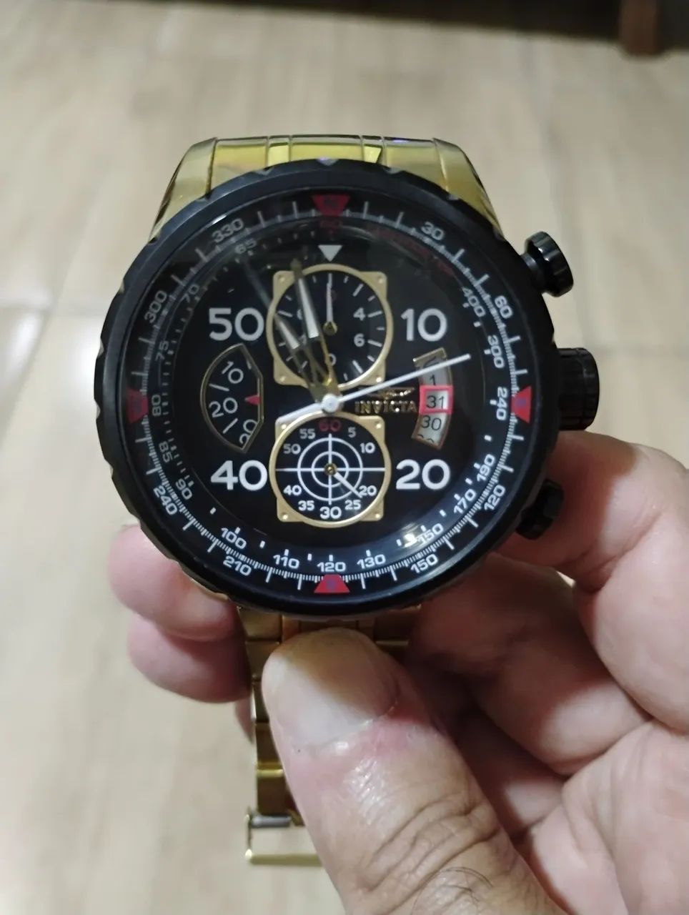 Relógio Invicta Aviator Tritnite Modelo 17206. - Foto 2