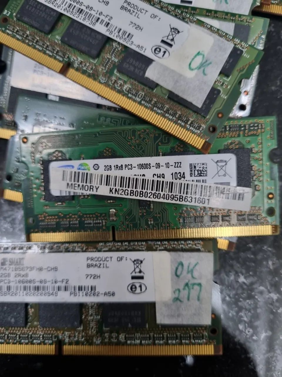 Memória DDR3 1GB Notebook - Funcionando - Foto 3