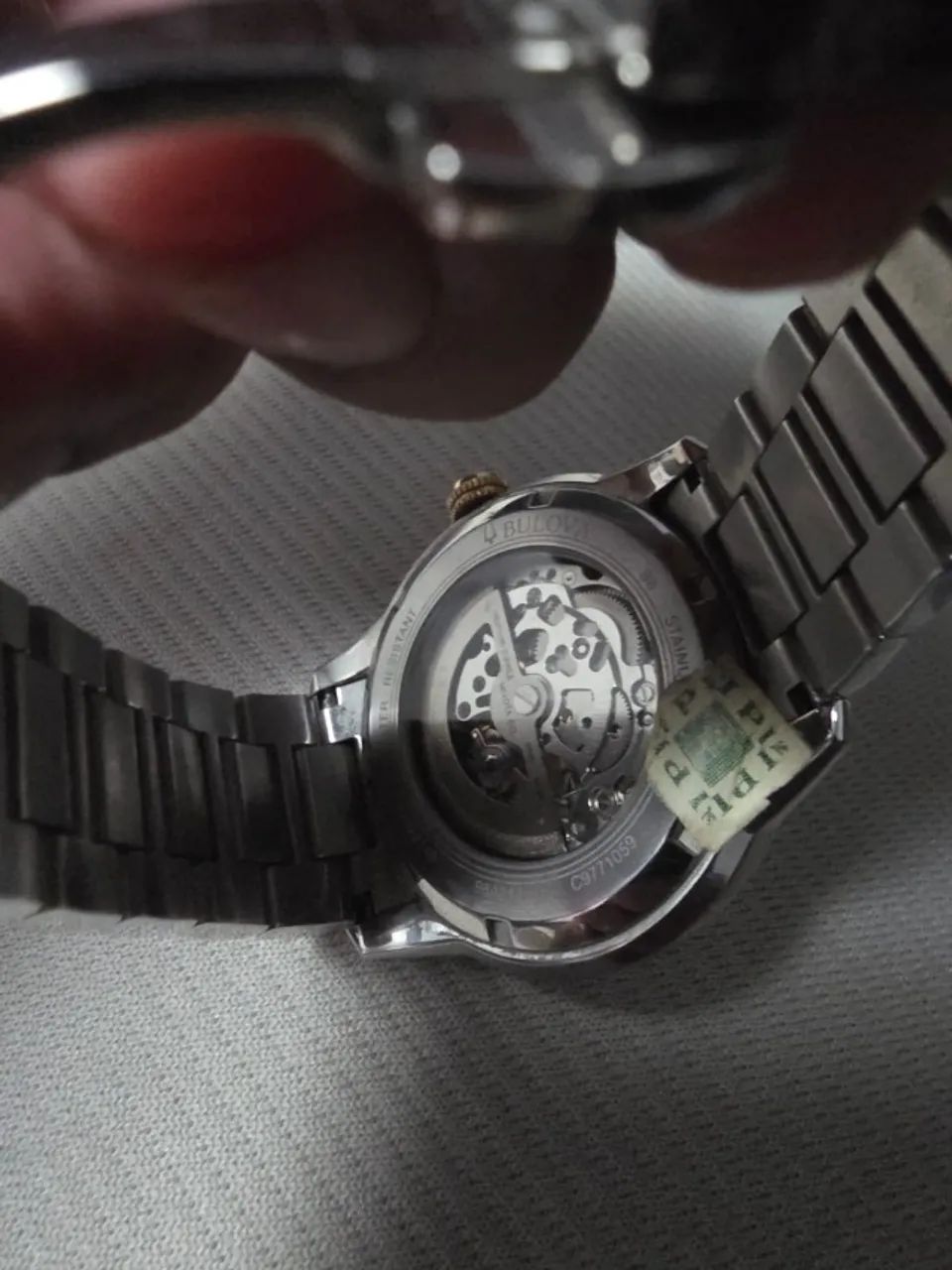 Relógio Bulova Sutton automático esqueleto - com caixa - Foto 3