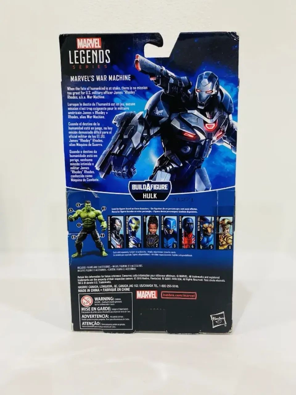 Marvel Legends War Machine Avengers Endgame Smart Hulk BAF - Foto 2