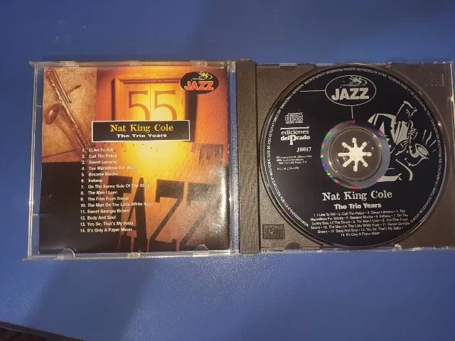 cd original usado nat king cole - the trio years, bem conservado - Foto 5