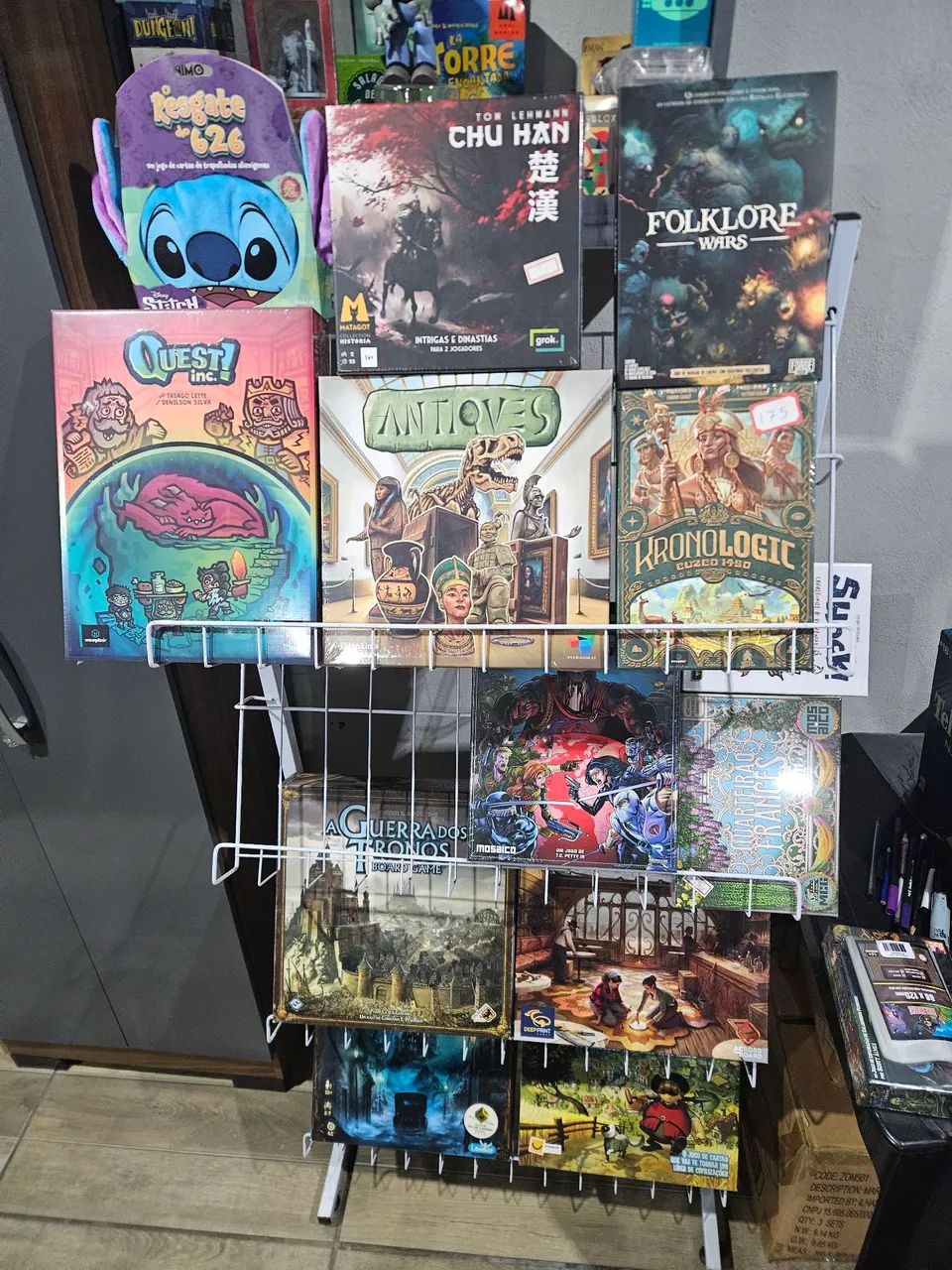 Jogos de tabuleiro variados, board games - Brinquedos e Jogos