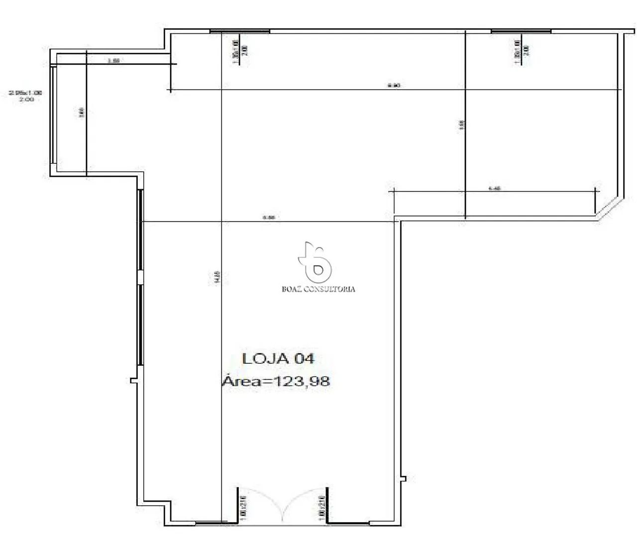 Loja Comercial de 124 m²: Visibilidade e Praticidade para o seu Negócio - Foto 3