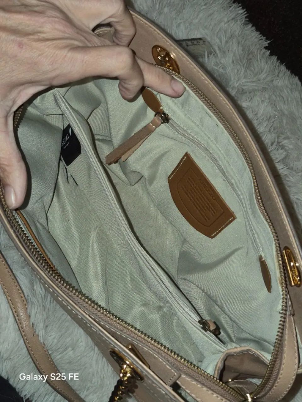 bolsa bege clara media - Foto 4
