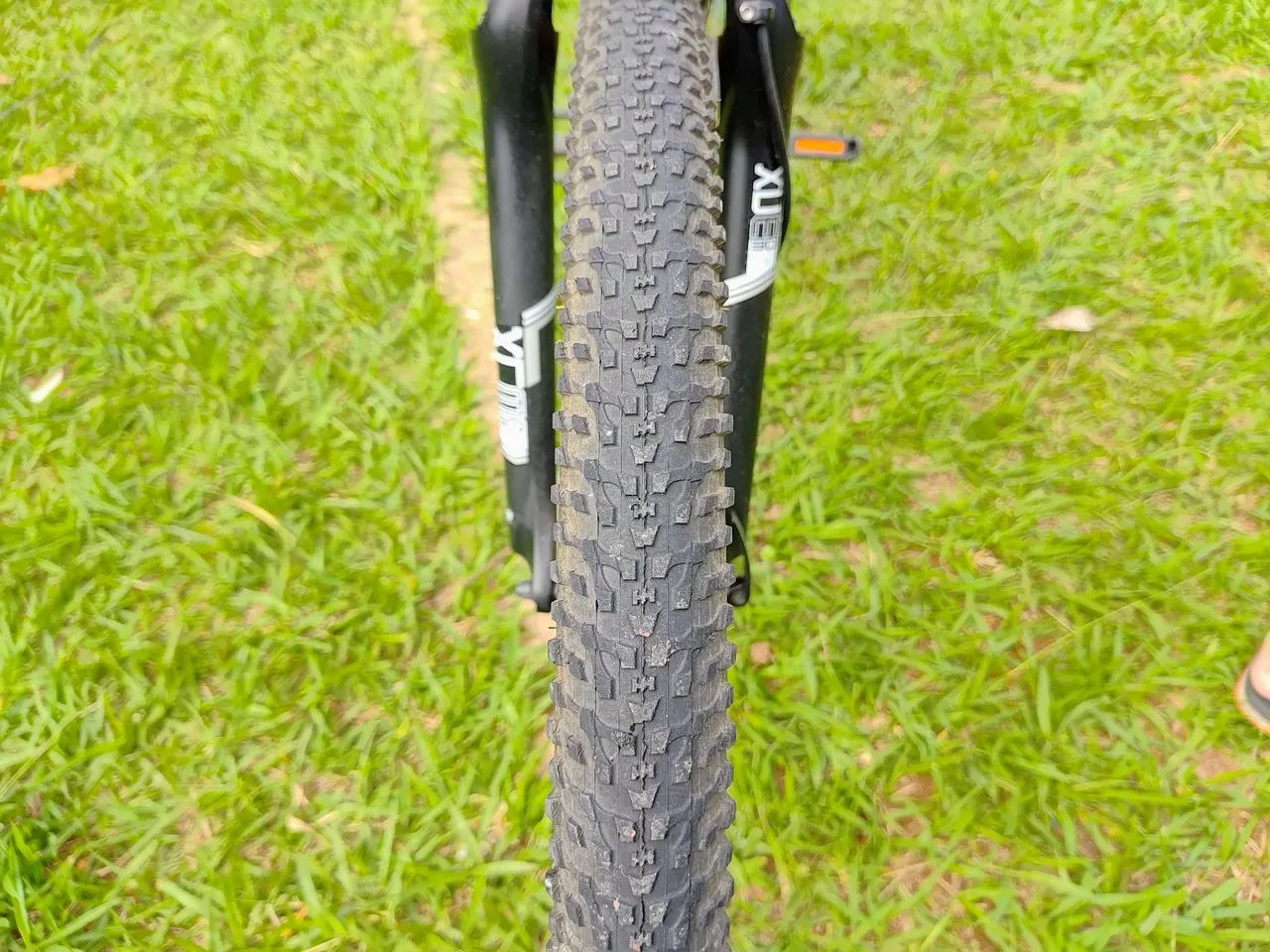 BICICLETA 29 GARRA JAGUAR LIMITED 12V GTS F. SHIMANO T-21 PRETO/ BEGE - Foto 4