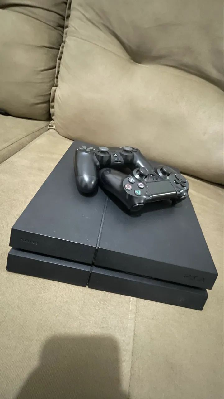 > ? PS4 FAT + 2 CONTROLES + 2 JOGOS - Foto 4
