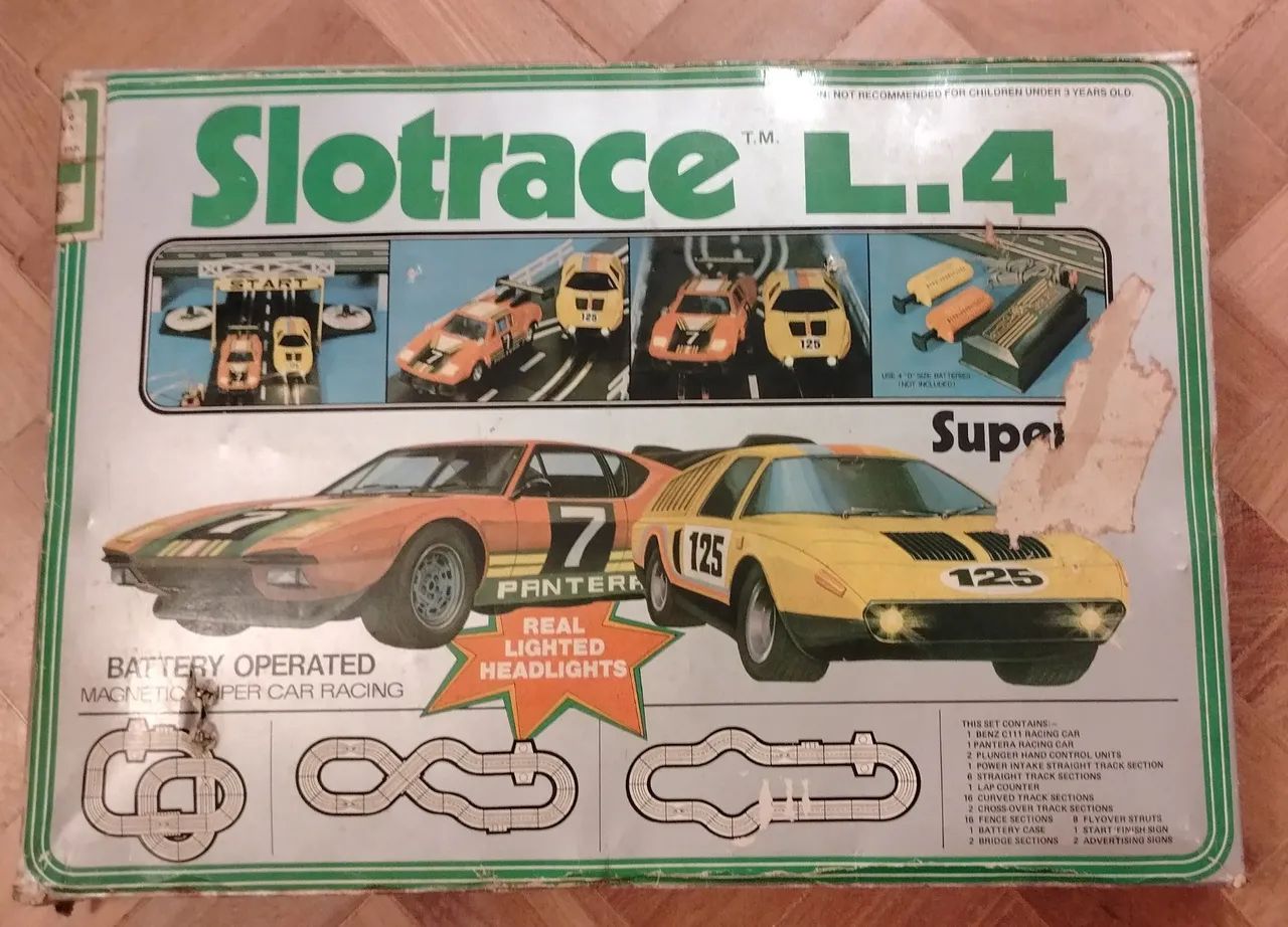 Autorama Slotrace L4 italiano 