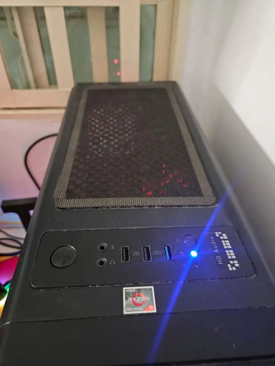 Pc Gamer Ryzen 5 5500 com Rx 560 4g. - Foto 3