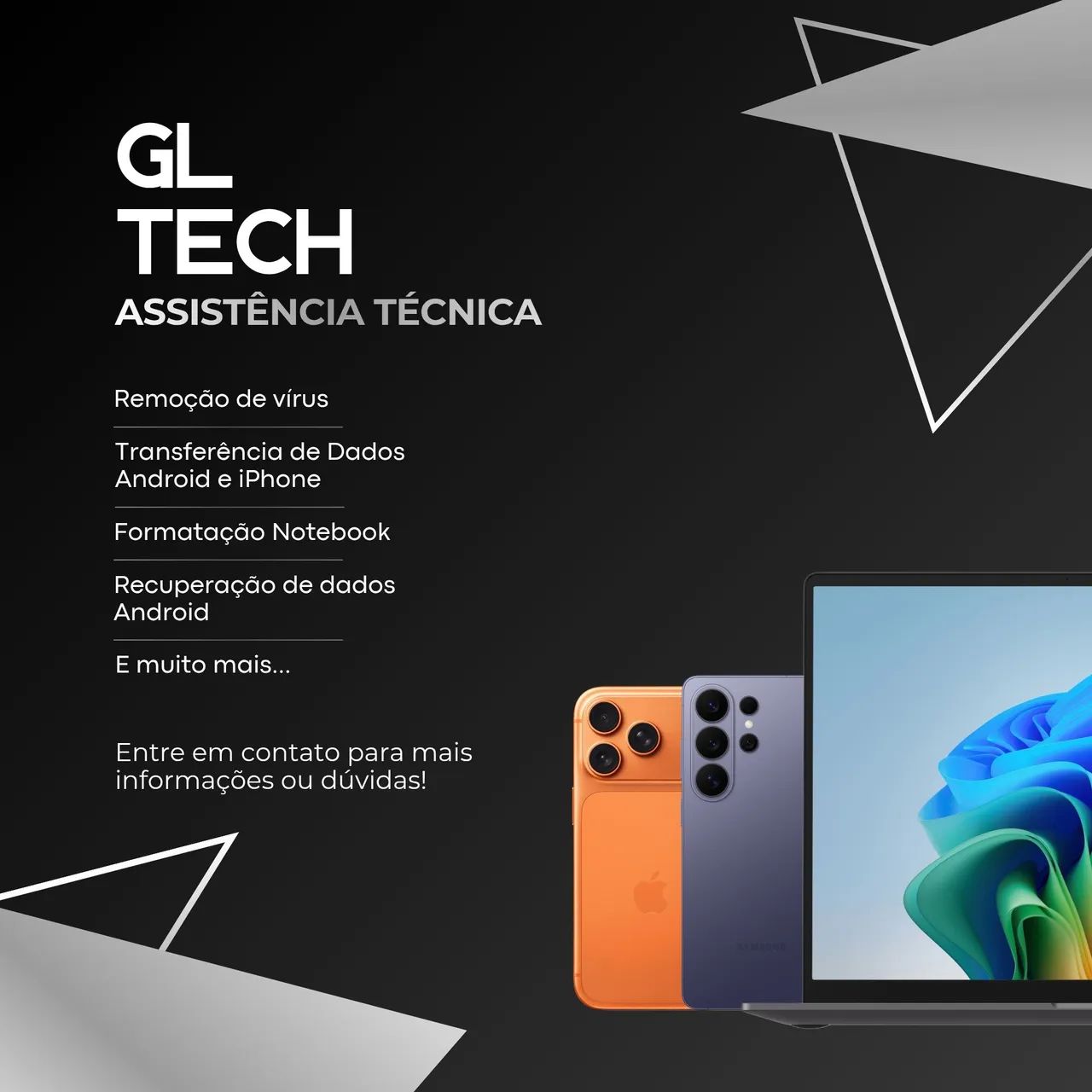 Suporte Técnico Especializado - Celulares e Notebooks