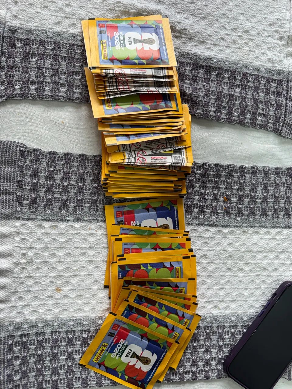Pacote de Figurinhas da copa 2026 oficial Panini Mac donalds - Foto 2