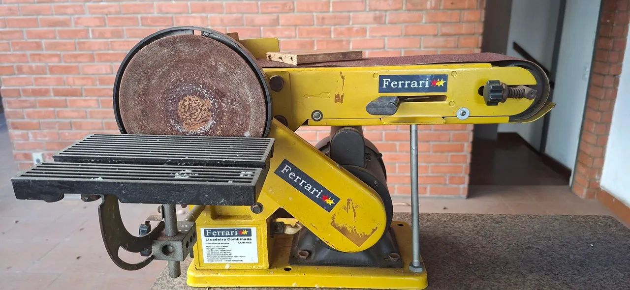 Lixadeira combinada de cinta - FERRARI