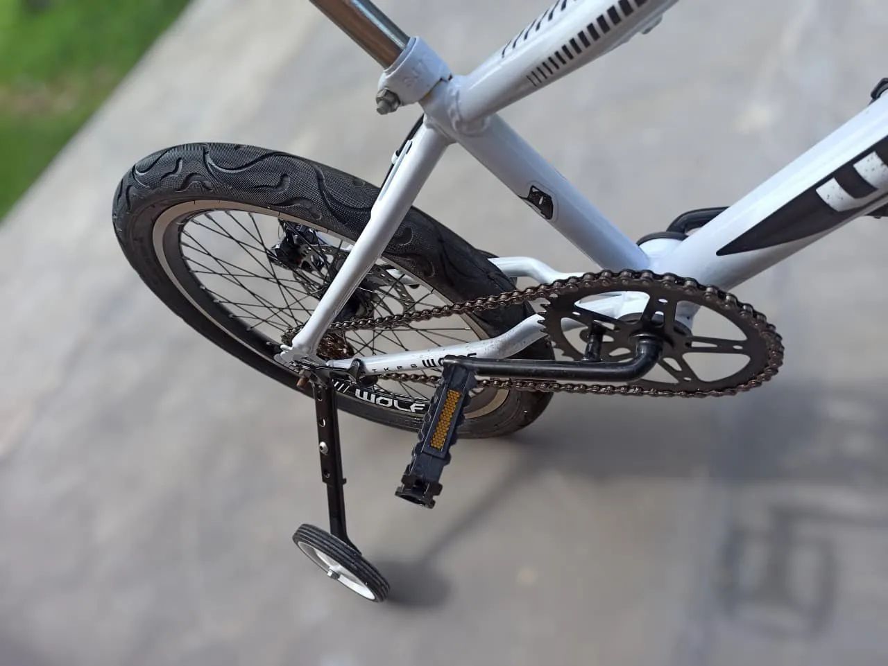 Bicicleta infantil aro 20 wolf - Foto 4